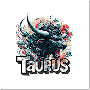 Unleash Your Inner Bull - Taurus Posters and Art